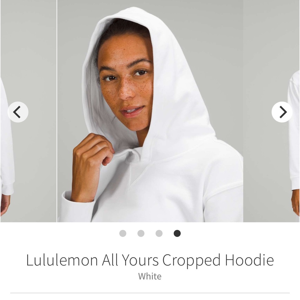 Lululemon all yours cropped hoodie